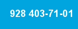 928 403-71-01